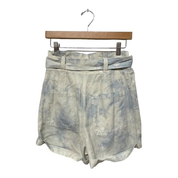 NWOT A.L.C. | Davidson Bleached Blue Marble Shorts 4 - Picture 7 of 9